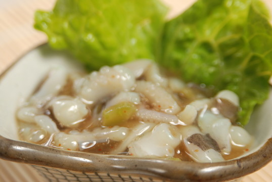 芥末章魚