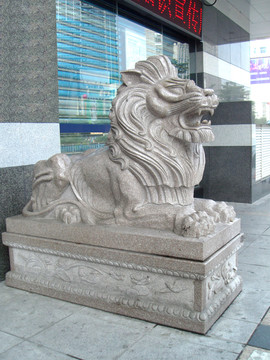 獅子石雕