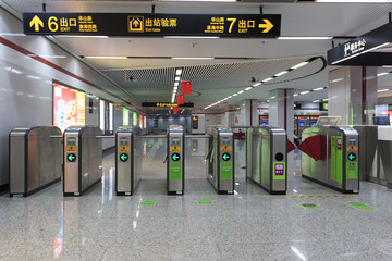 地鐵閘機(jī)