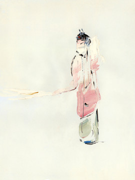 油畫人物 抽象畫