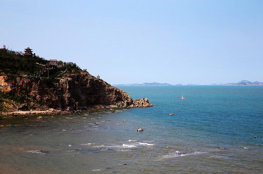 黃海風光