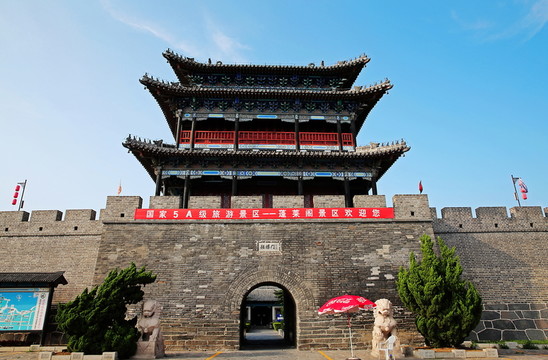 古城墻城樓