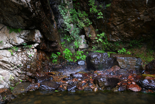神泉峽風景區(qū)水簾