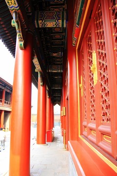 雍和宮 走廊