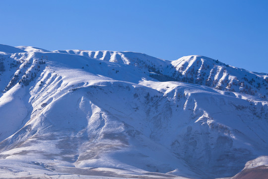 雪山  山脈 天山