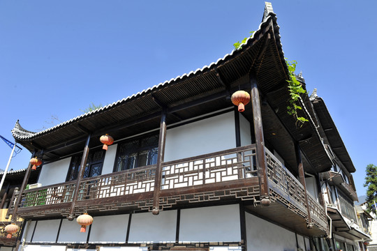 土家鄉(xiāng)村吊腳樓