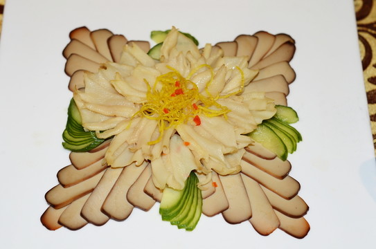 豆干鴨掌