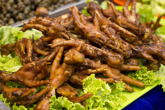 美食 小吃 烤鳳爪