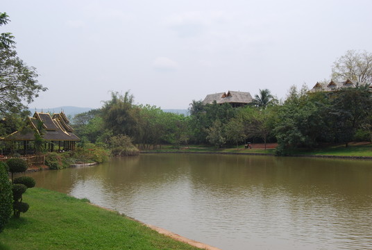 公園里的河道