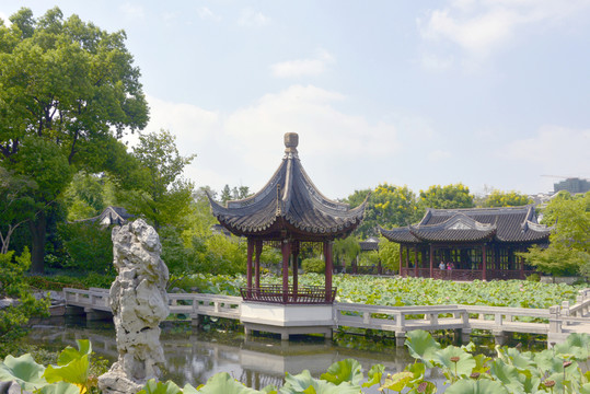 隱香亭九曲橋