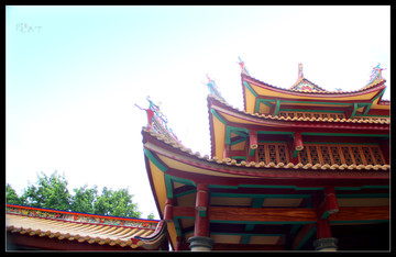 天竺巖寺 屋頂 屋檐