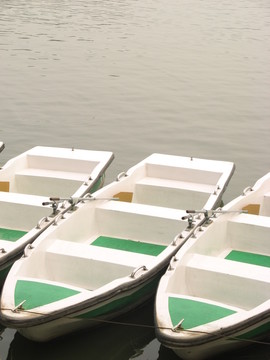 小船 公園 劃船 紫竹院 湖