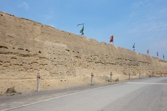 沙石城墻