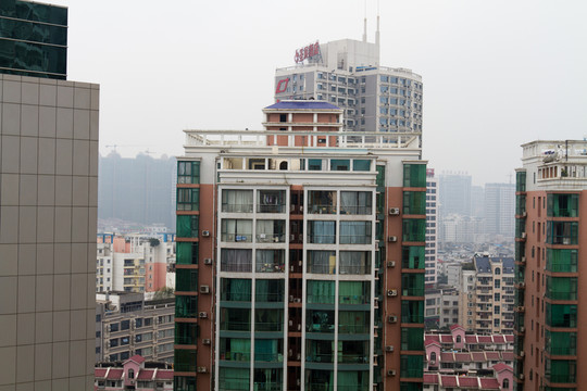 南寧城市風(fēng)光 高層建筑