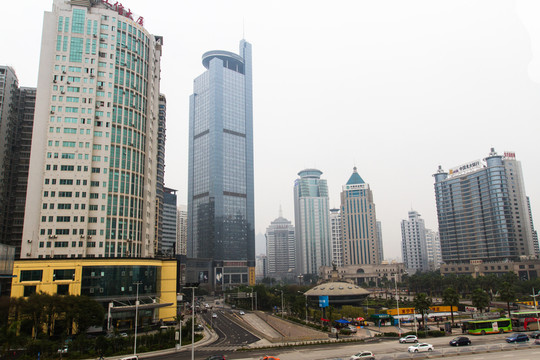 南寧金湖CBD建筑風(fēng)光
