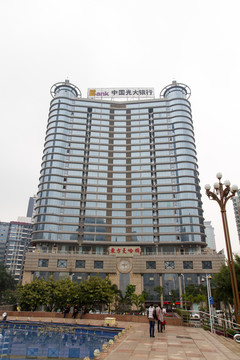 南寧金湖廣場風(fēng)光 金融中心