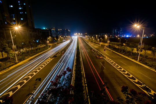 南寧 洪錦立交橋 夜景