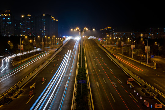 南寧 洪錦立交橋 夜景