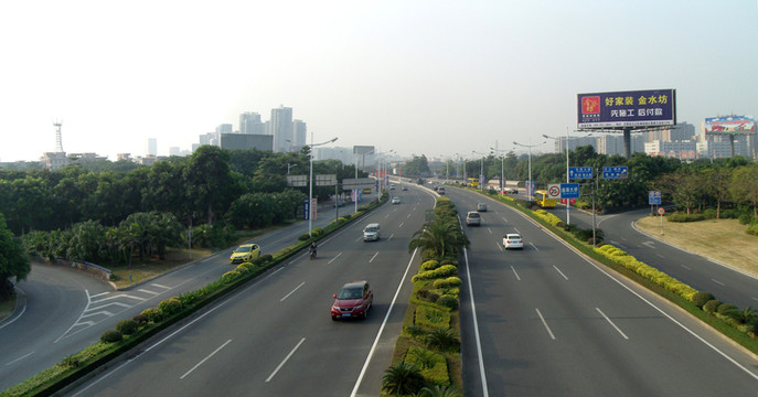 城市交通大道