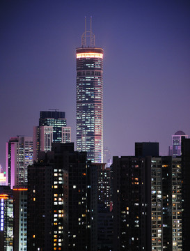 賽格廣場(chǎng)夜景