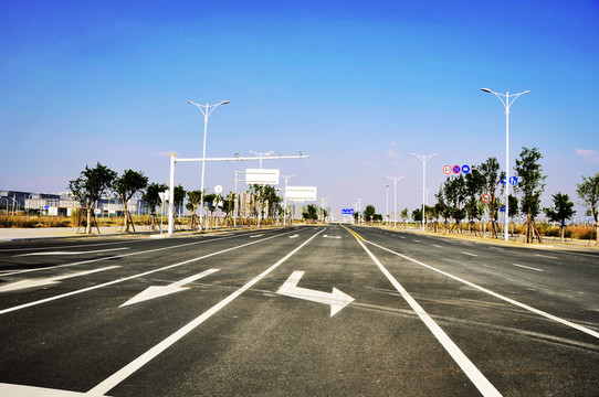 城市的瀝青馬路