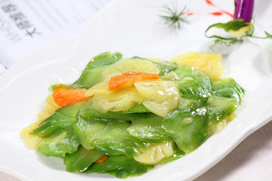菠蘿炒苦瓜