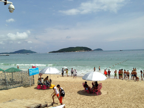 亞龍灣 風(fēng)景區(qū) 沙灘 海南省