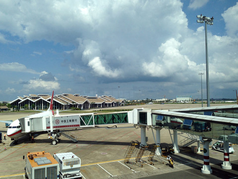 美蘭國際機場 海南省 停機坪