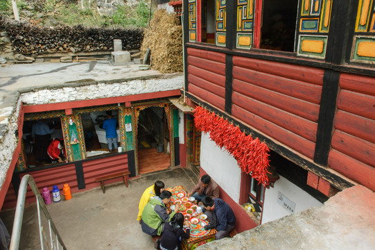 藏式農(nóng)家院旅游文化