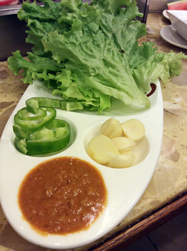 烤肉配菜