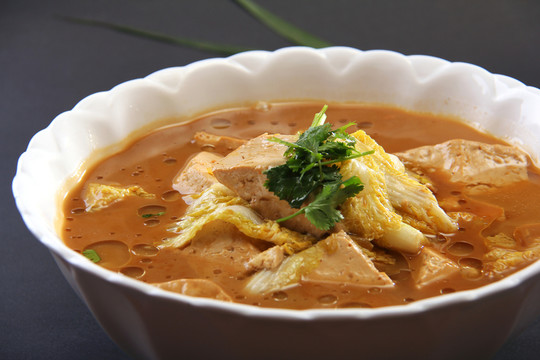 白菜燉豆腐