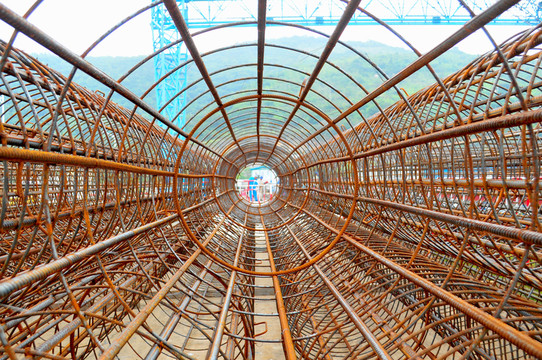 建筑施工 鋼筋綁扎 混凝土施工