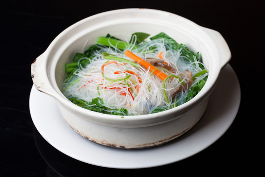 雜素粉絲煲