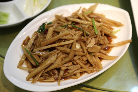 清炒藕絲