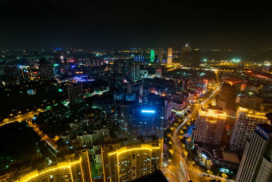 南寧 瑯東夜景