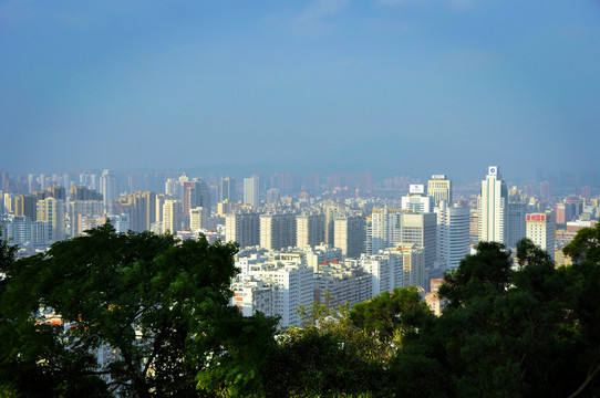 都市高樓俯瞰