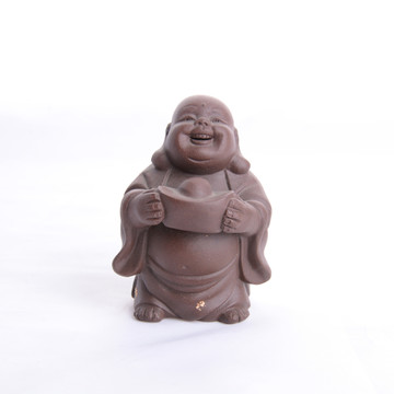 抱著元寶的笑面佛