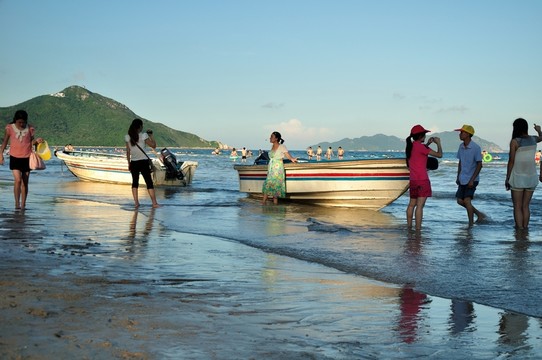海灘 濱海
