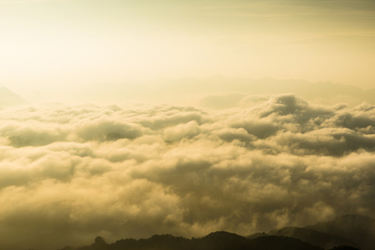 山 云海