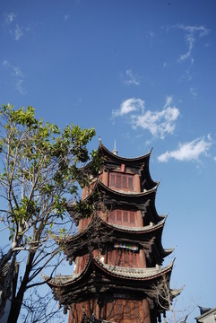 云南民族村 木塔