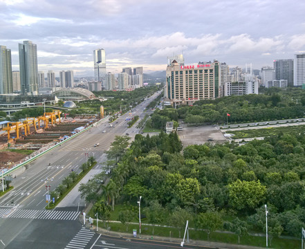 建筑群 大廈