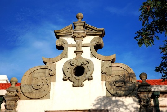 青島天主教堂建筑外觀