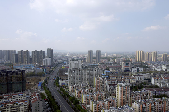 滁州南譙北路遠(yuǎn)眺