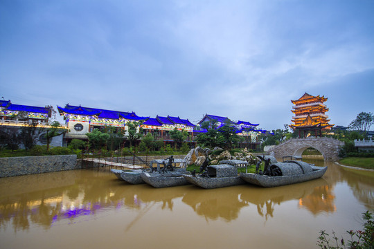 安慶文博園風光