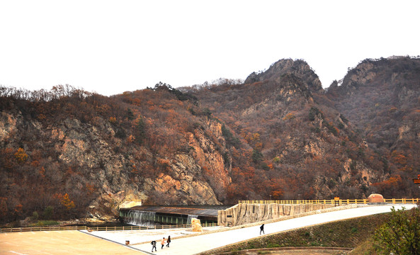 水墨 風(fēng)格 大山 黑白 水彩