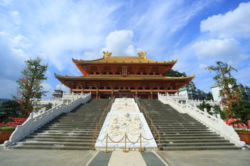 柳州 柳州文廟 大成殿全景