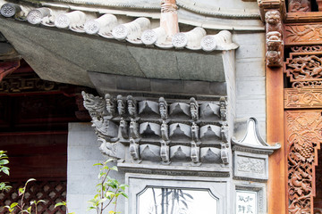 磚雕 屋檐
