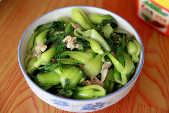 文蛤炒青菜