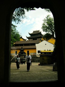 安徽九華山轉(zhuǎn)輪寶殿