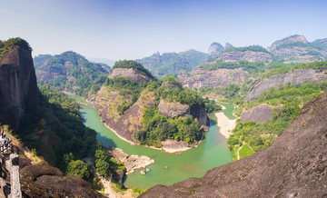 武夷山高清全景圖